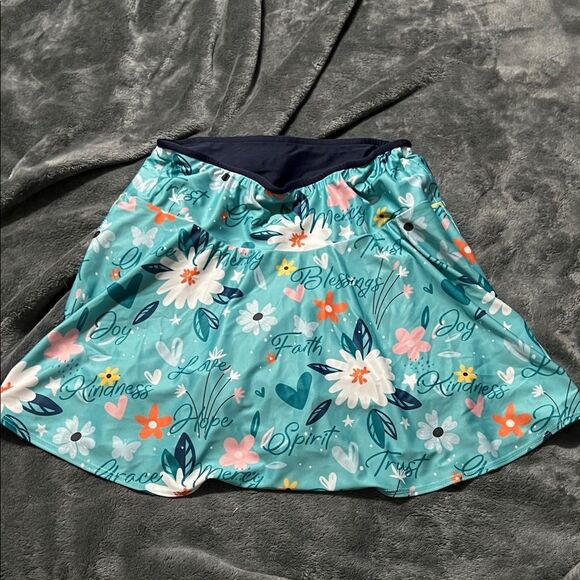 Sparkle skirts Floral Print Women's Skirt - Picture 1 of 4